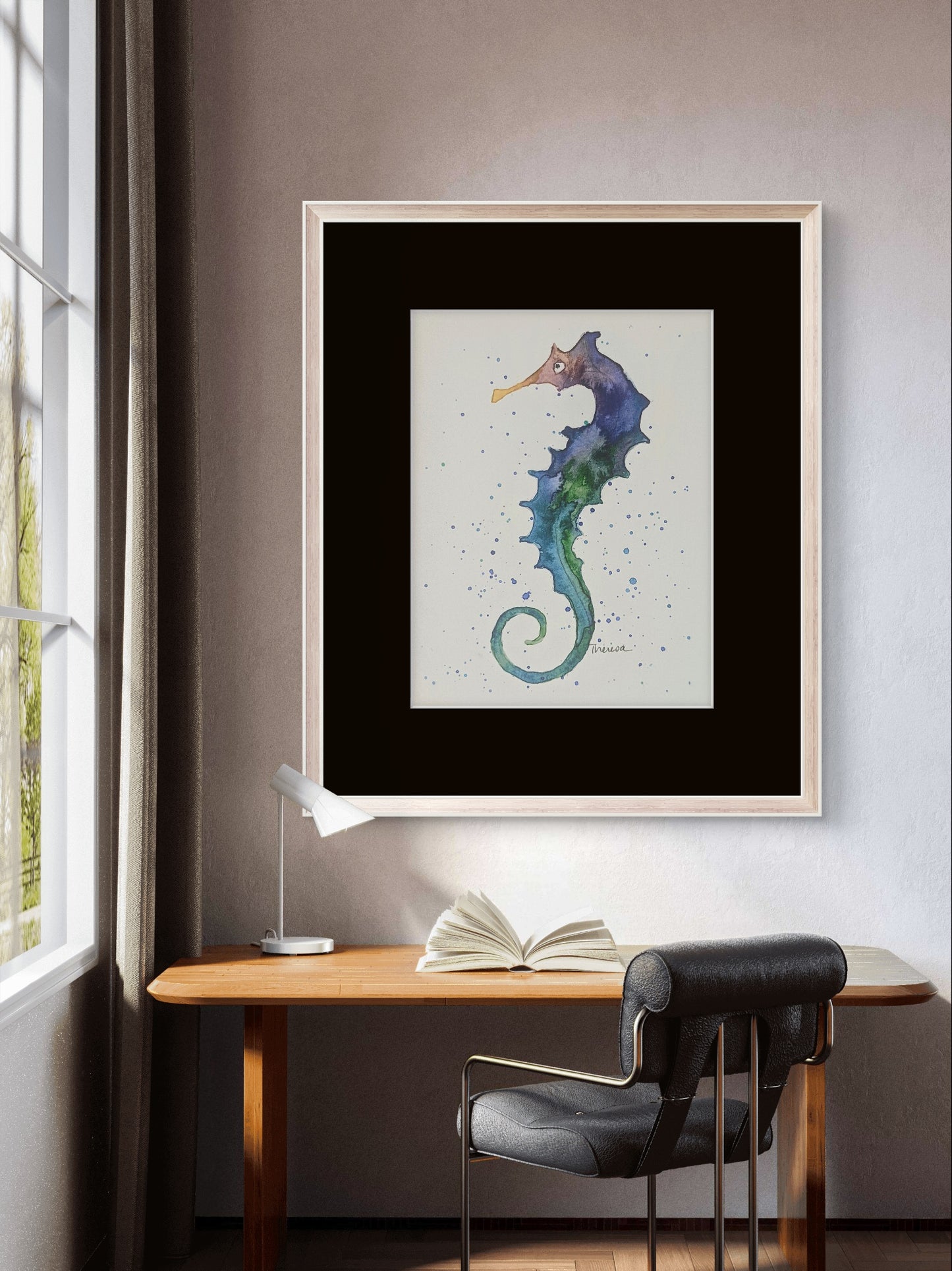 Seahorse Print