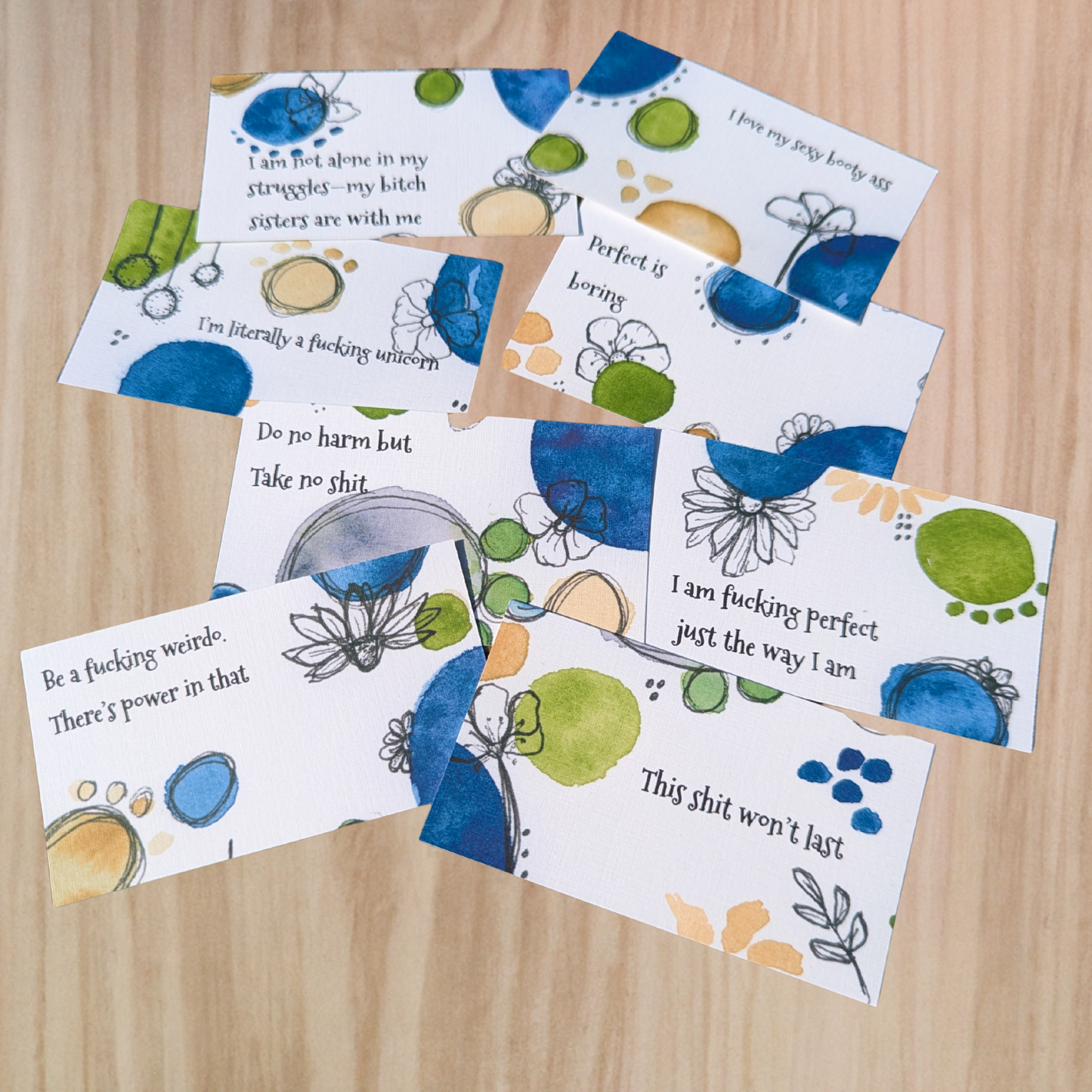 Cursey Affirmation Deck