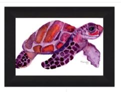 Turtle Purple & Pink Print