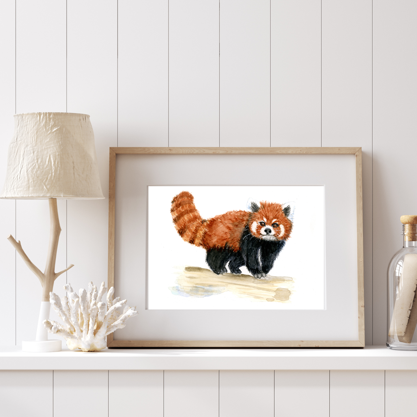 Red Panda Print