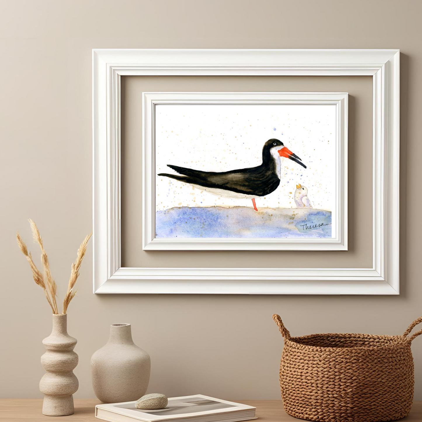 Black Skimmer Art Print