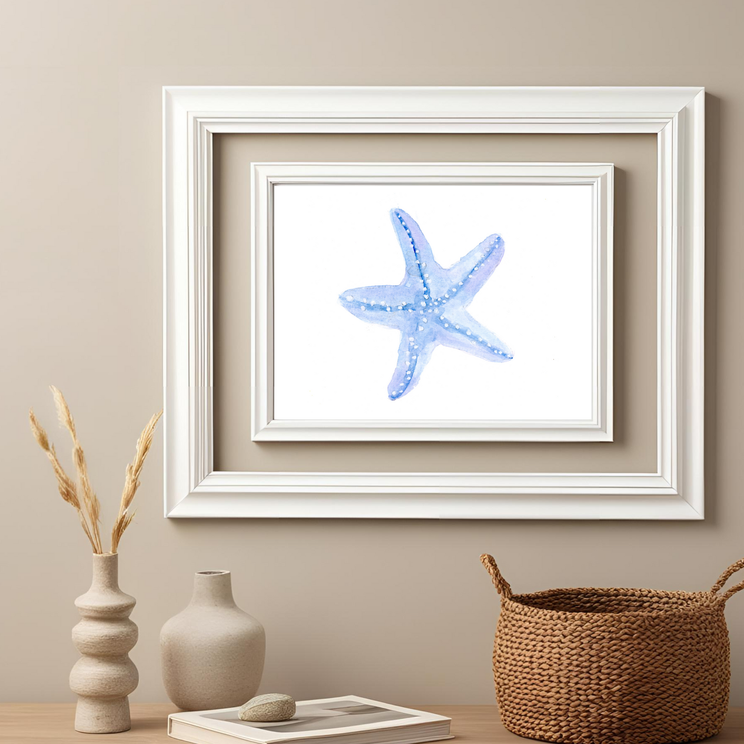 Starfish Blue Print