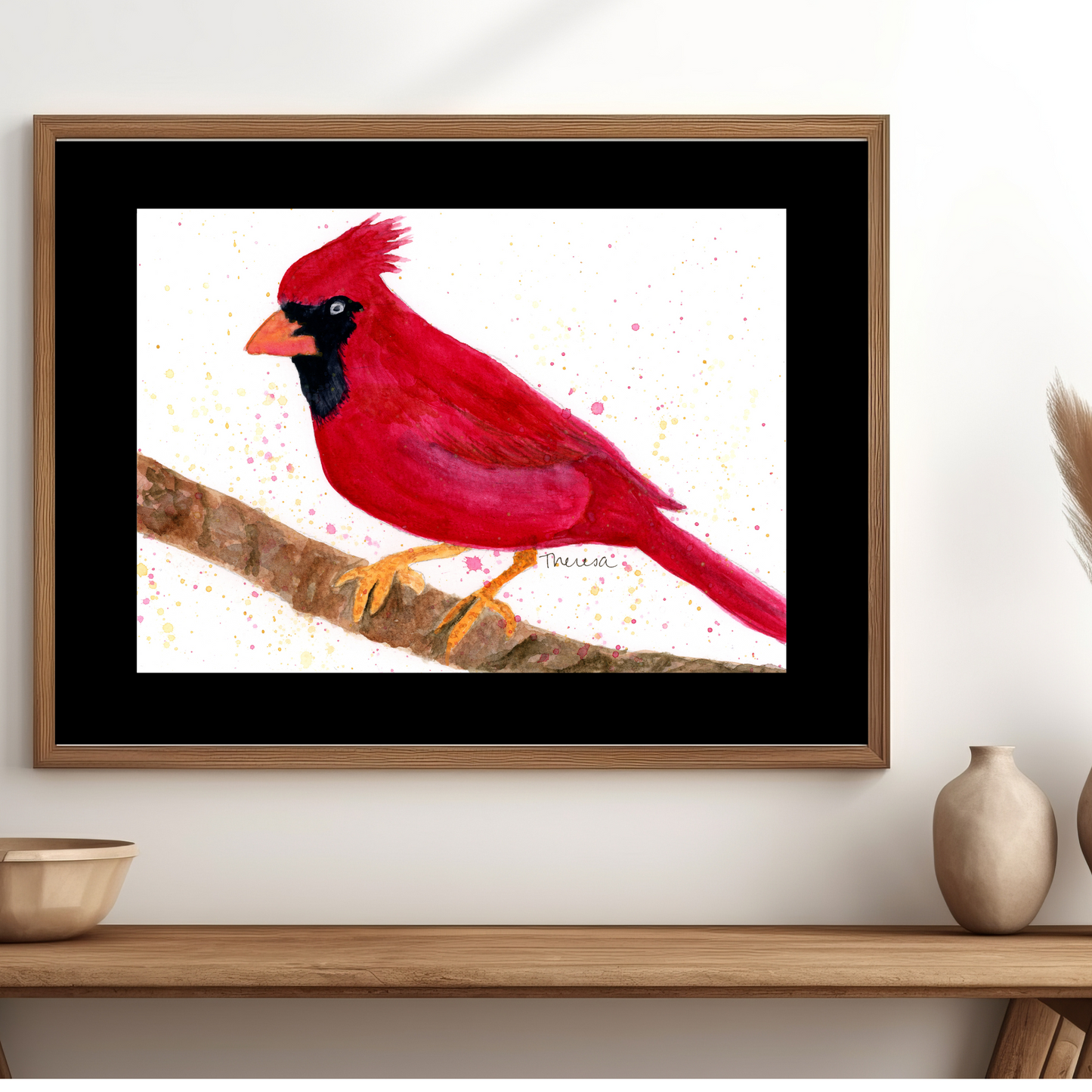Cardinal Male Print