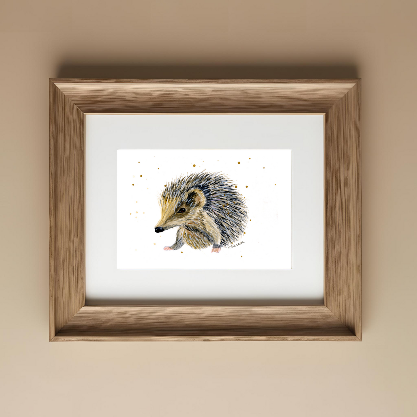 Hedgehog print