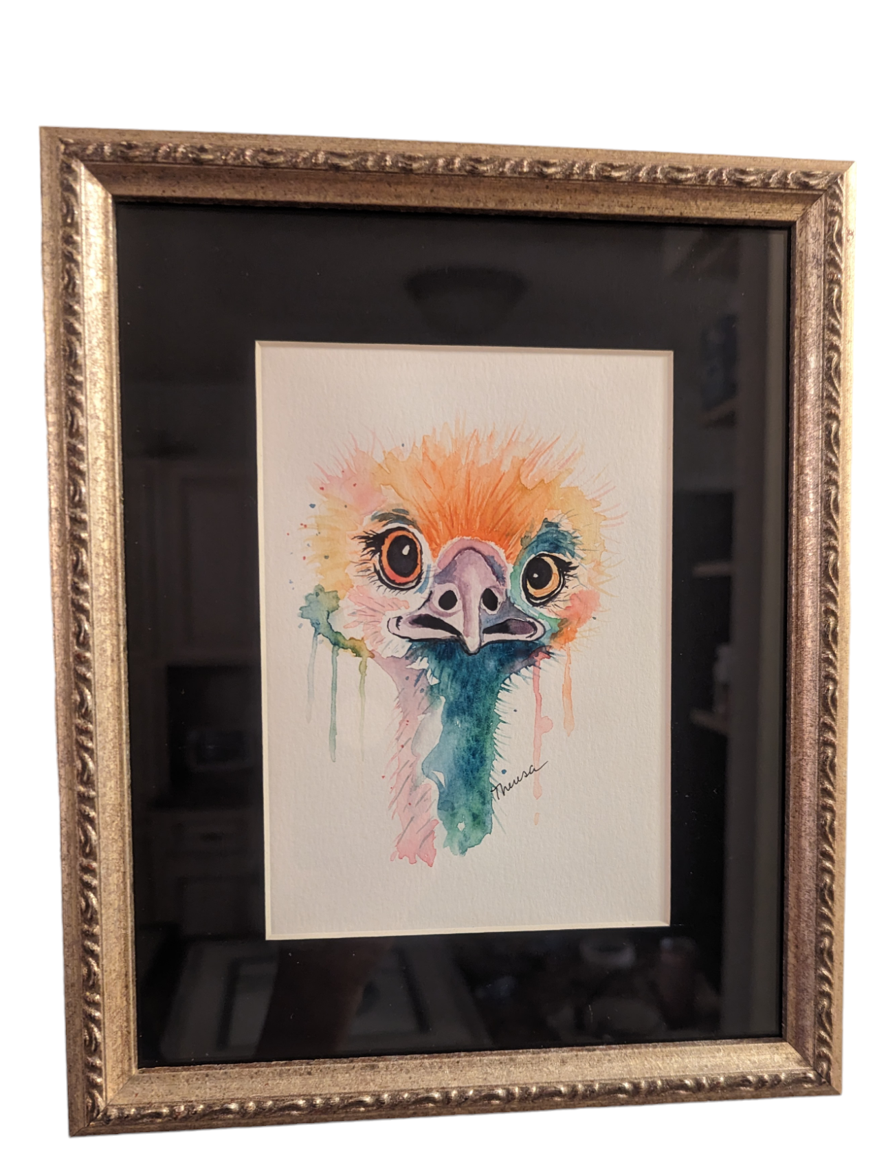 Ostrich 2 Print
