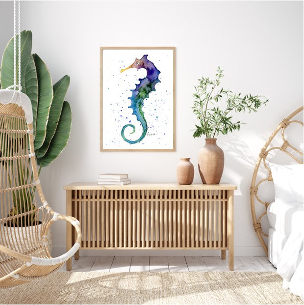 Seahorse Print