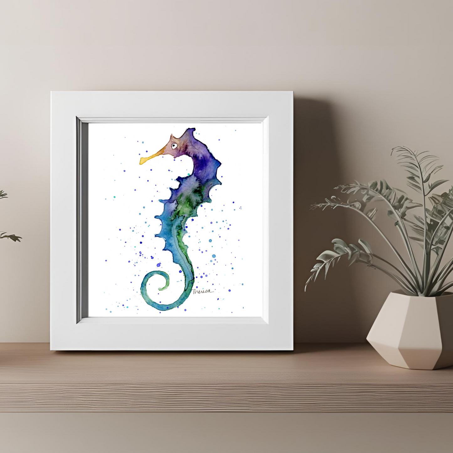 Seahorse Print