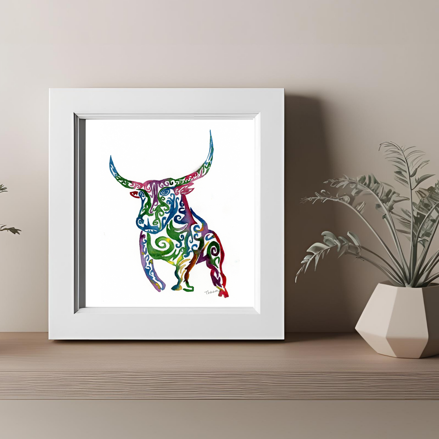 Bull Print