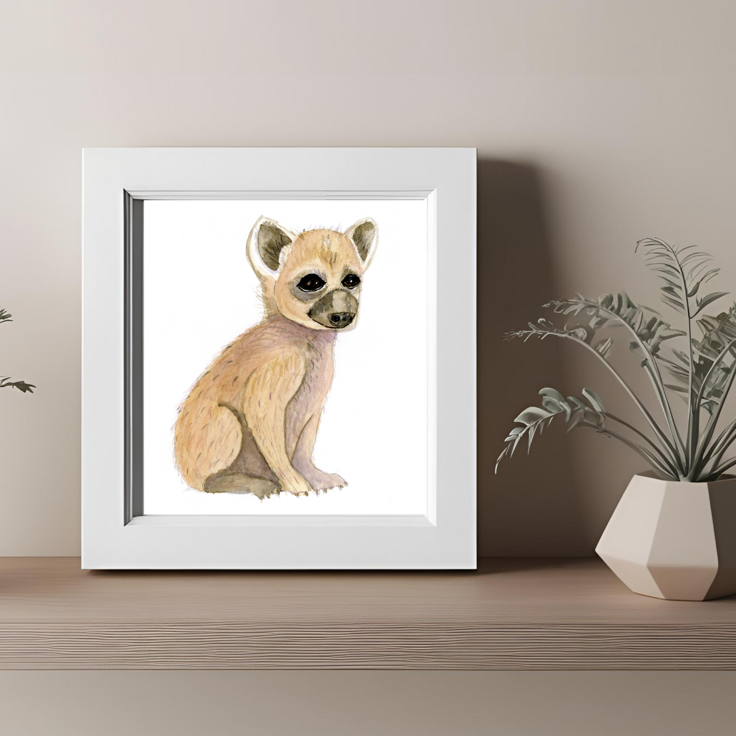 Hyena Baby Print