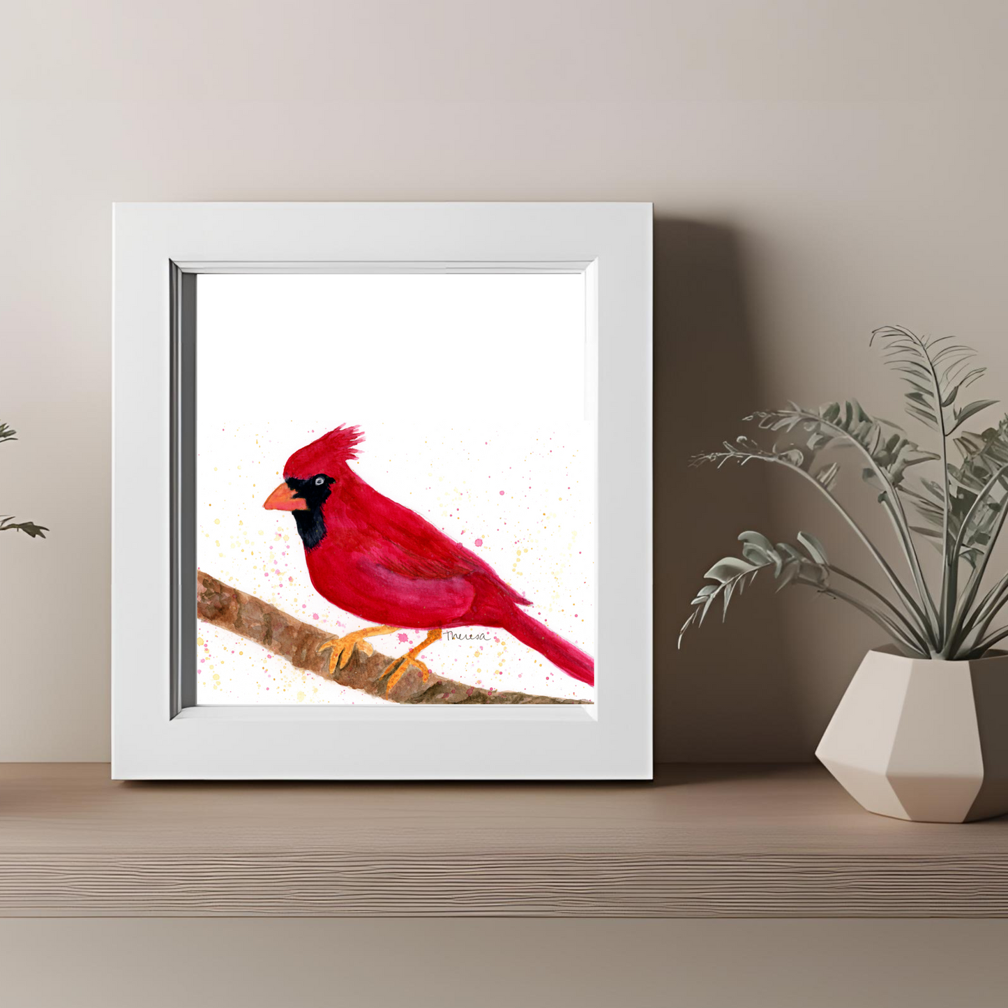 Cardinal Male Print