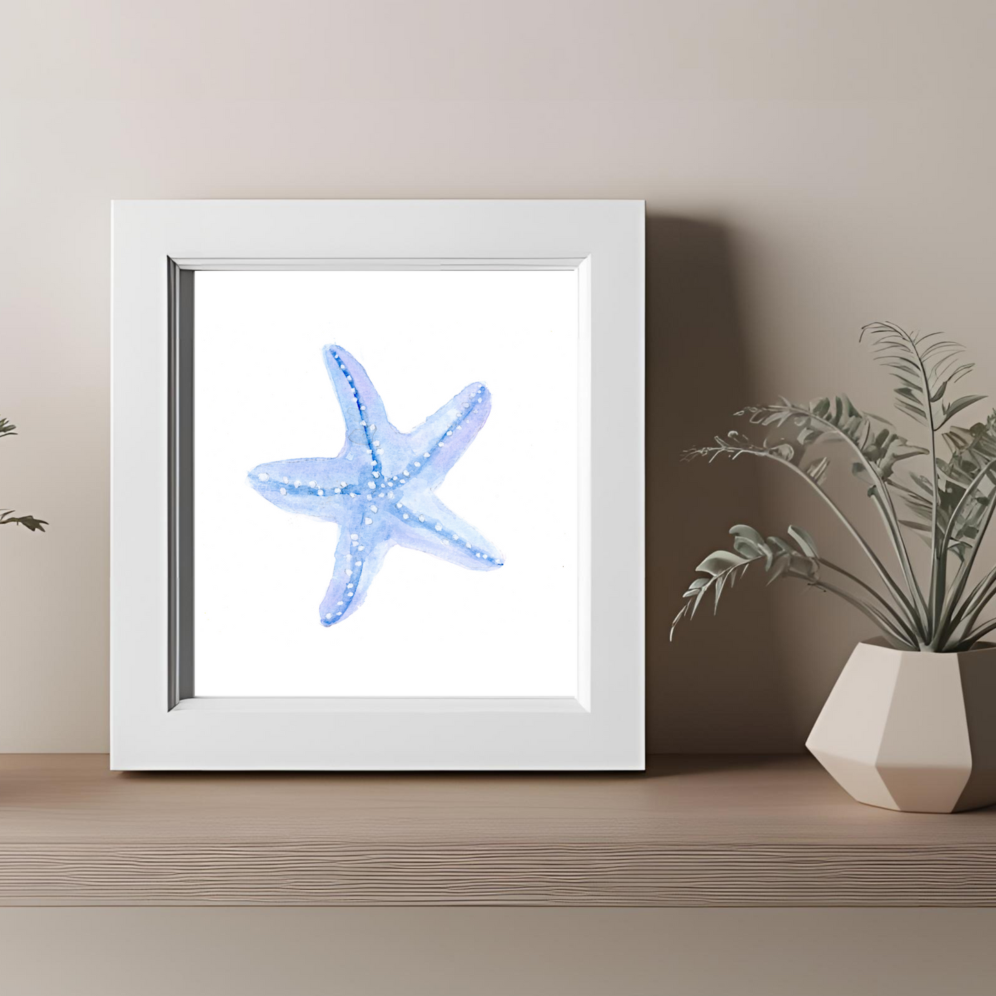 Starfish Blue Print