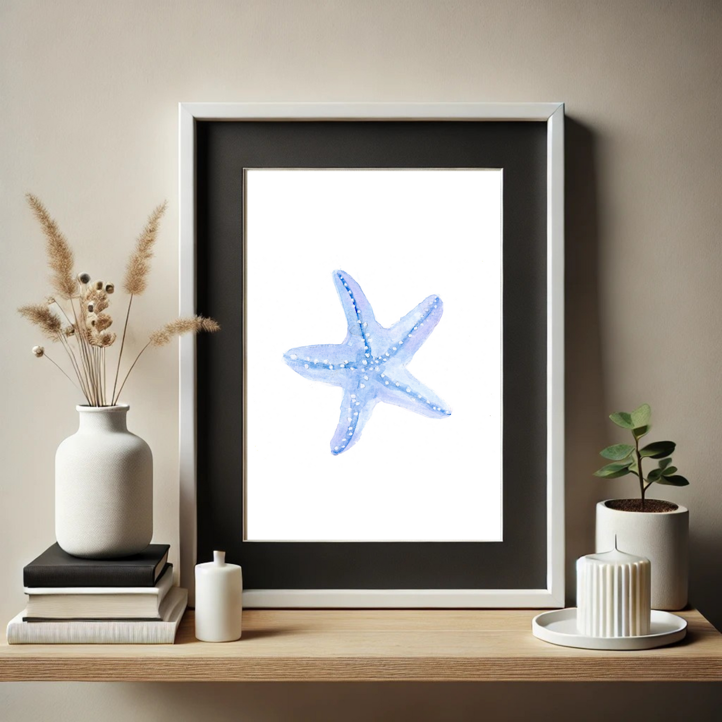 Starfish Blue Print