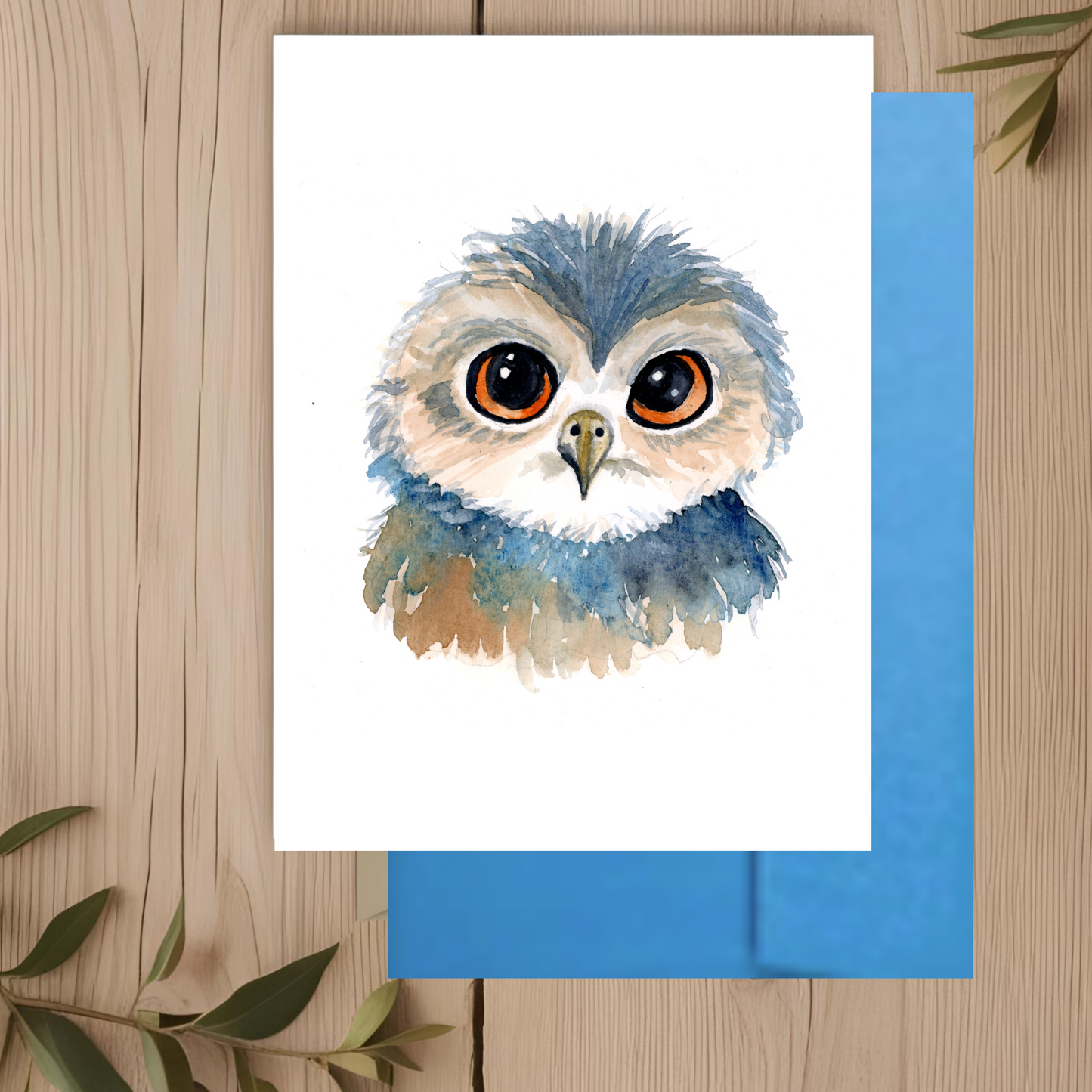 Owl Note Card