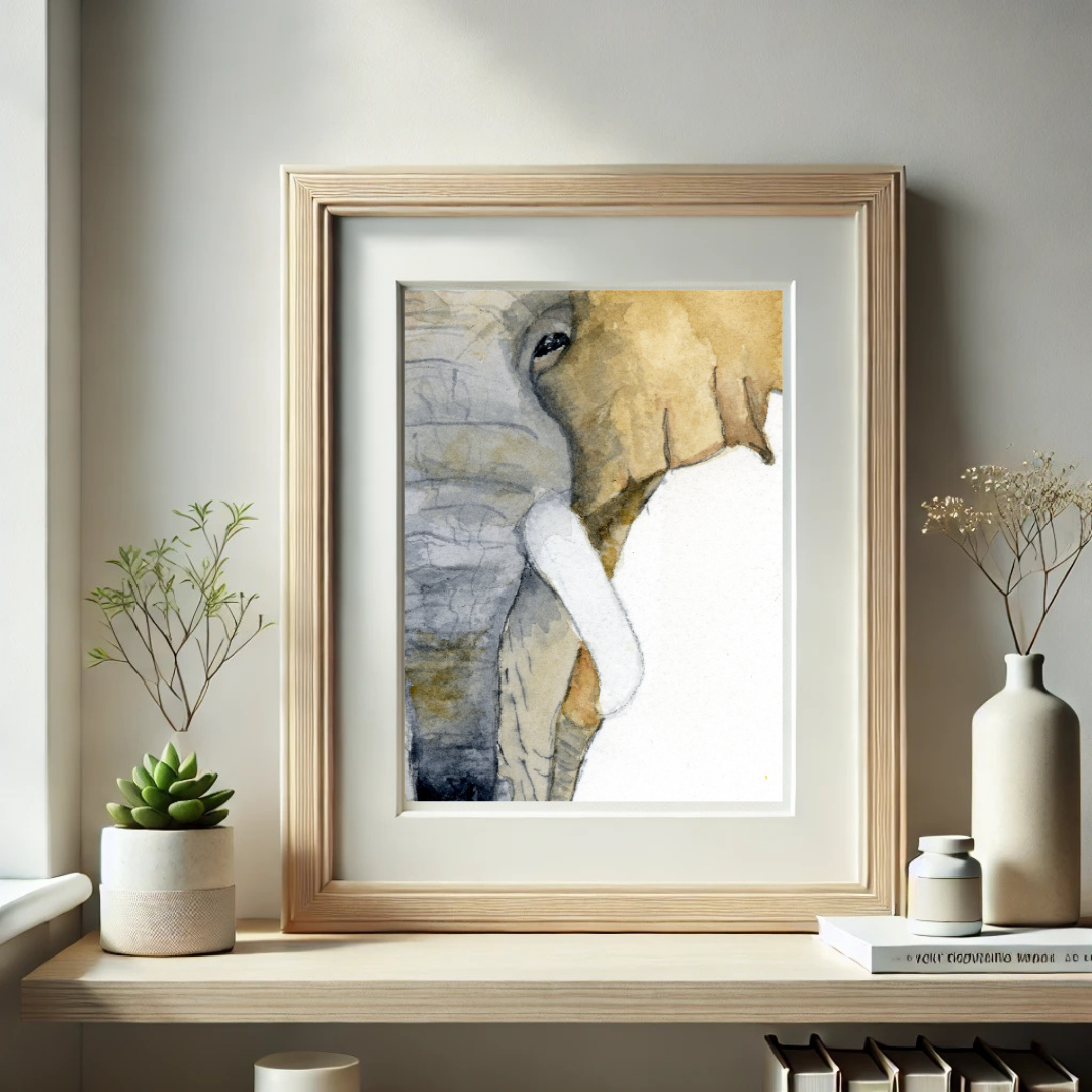 Elephant Supersize Print