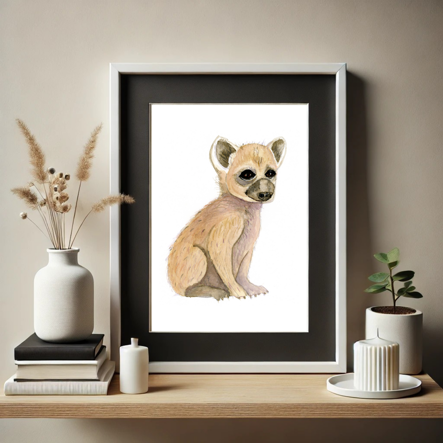 Hyena Baby Print