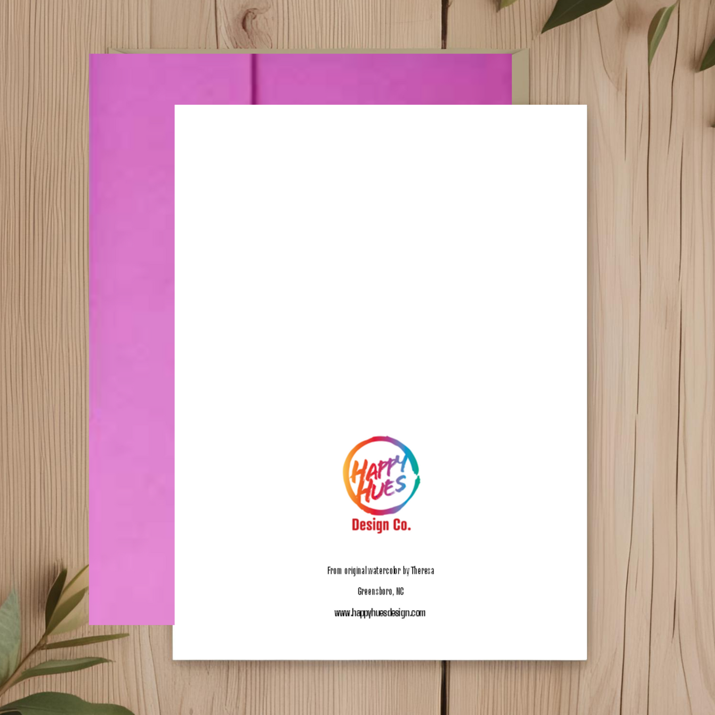Rabbit Pointy-ear Note Card