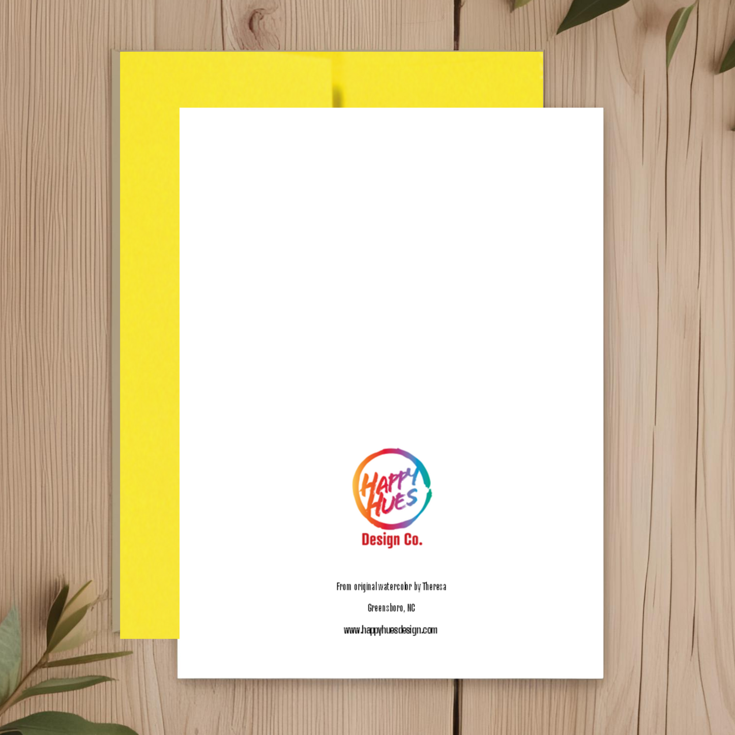 Unicorn Note Card