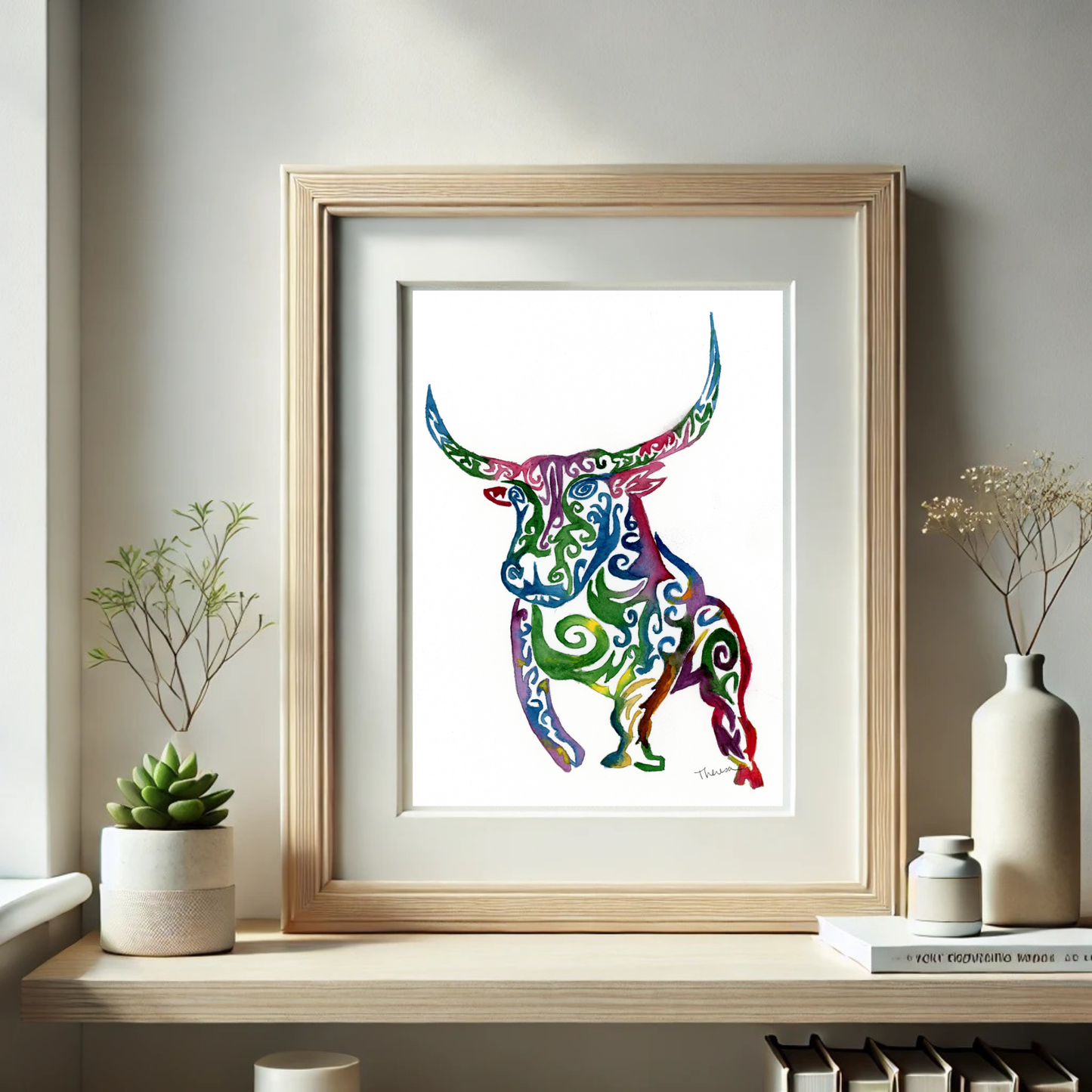 Bull Print