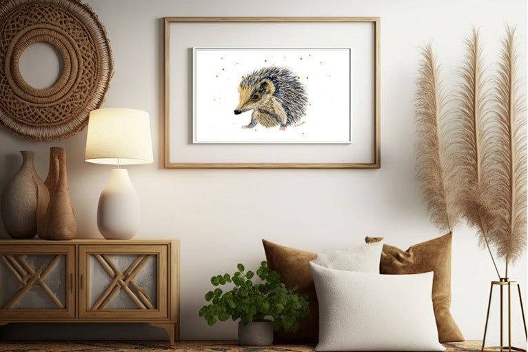 Hedgehog print