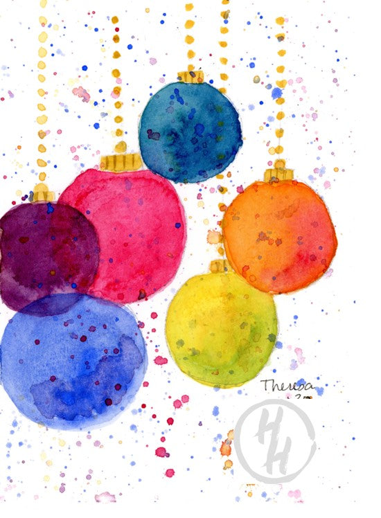 Ornament Multi Note Card