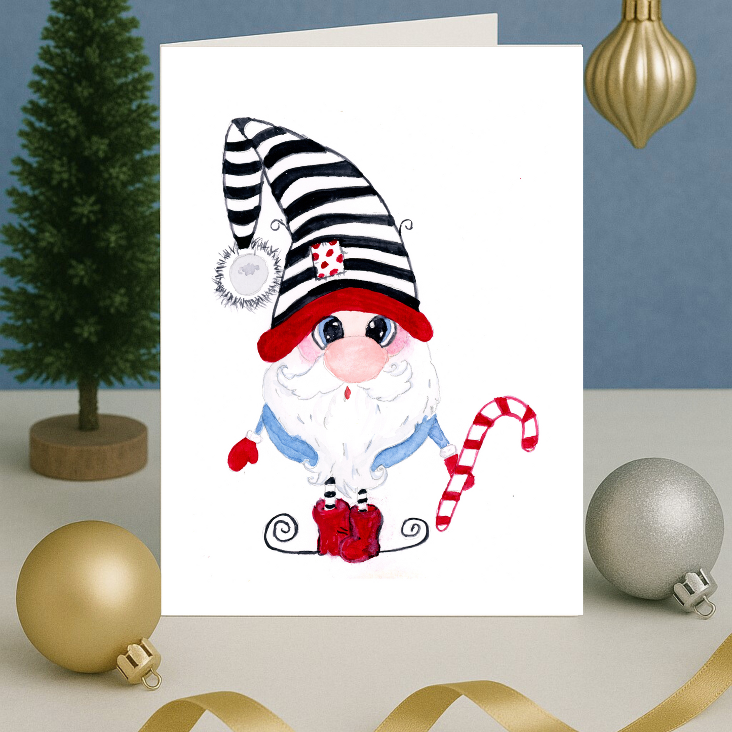 Gnome Carolina Note Card