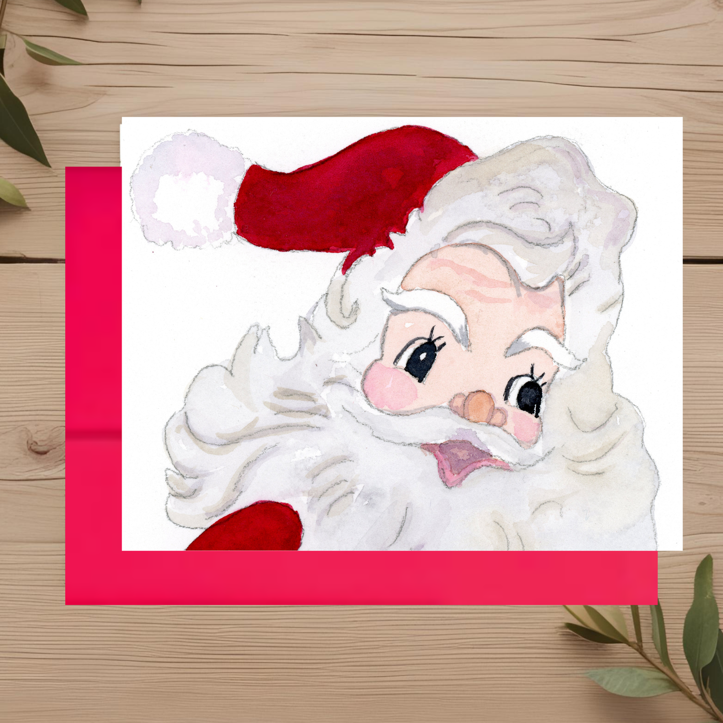 Santa Classic Note Card
