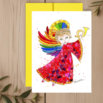 Angel Note Card