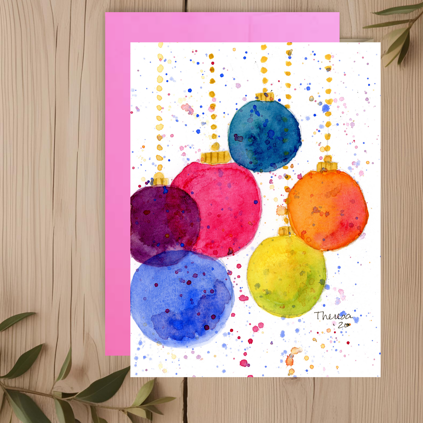 Ornament Multi Note Card
