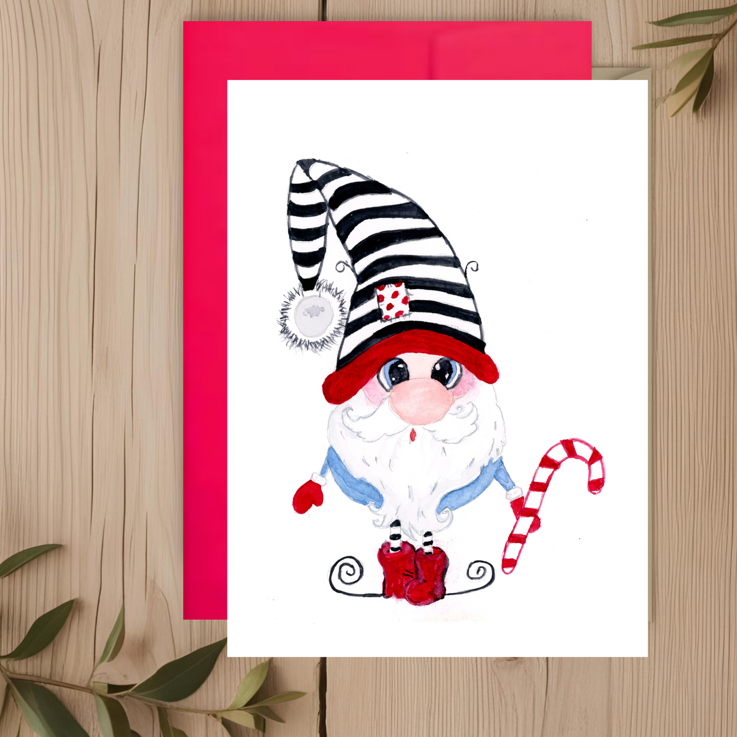 Gnome Carolina Note Card