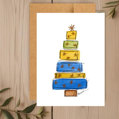 Holiday Tree Note Card