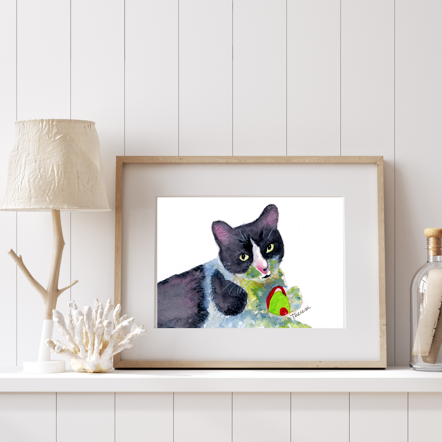 Tuxedo Cat Print
