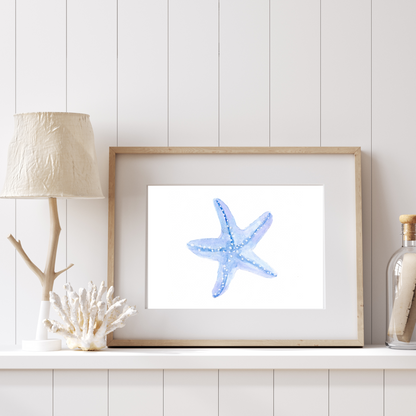 Starfish Blue Print