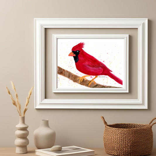 Cardinal Male Print