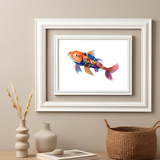 Goldfish Print