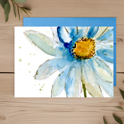 Daisy Close UP Note Card