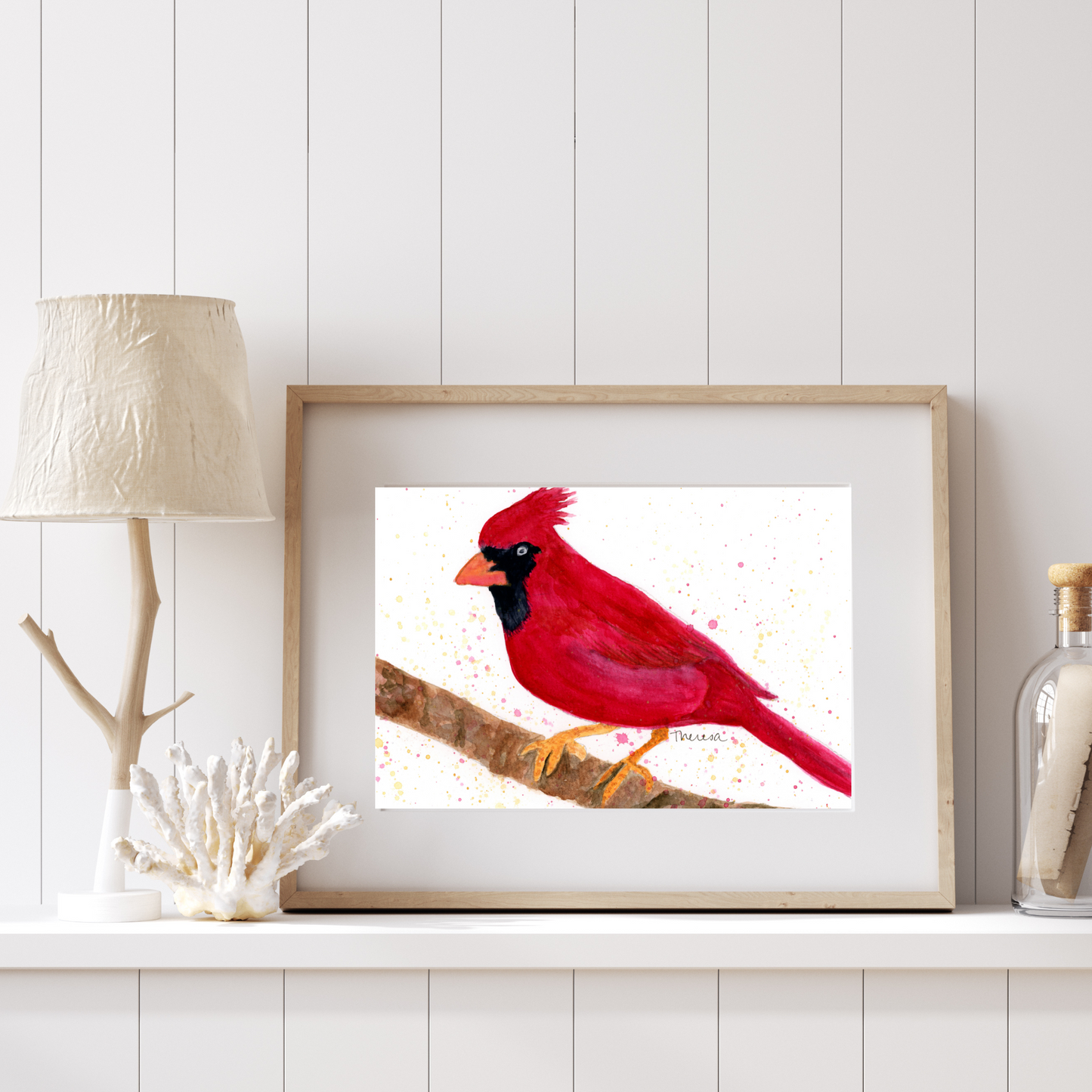 Cardinal Male Print