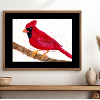 Cardinal Male Print