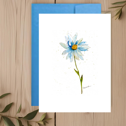 Daisy Note Card