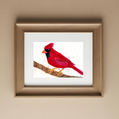 Cardinal Male Print