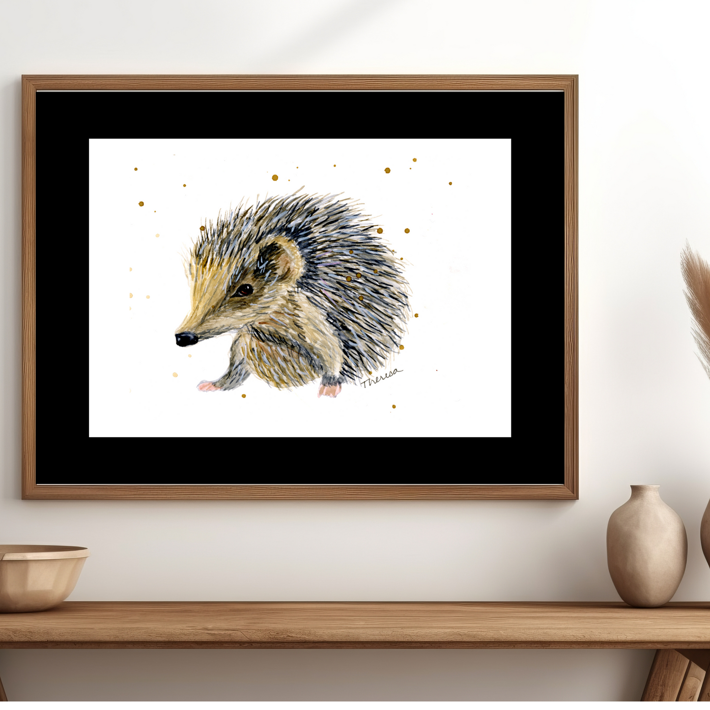 Hedgehog print