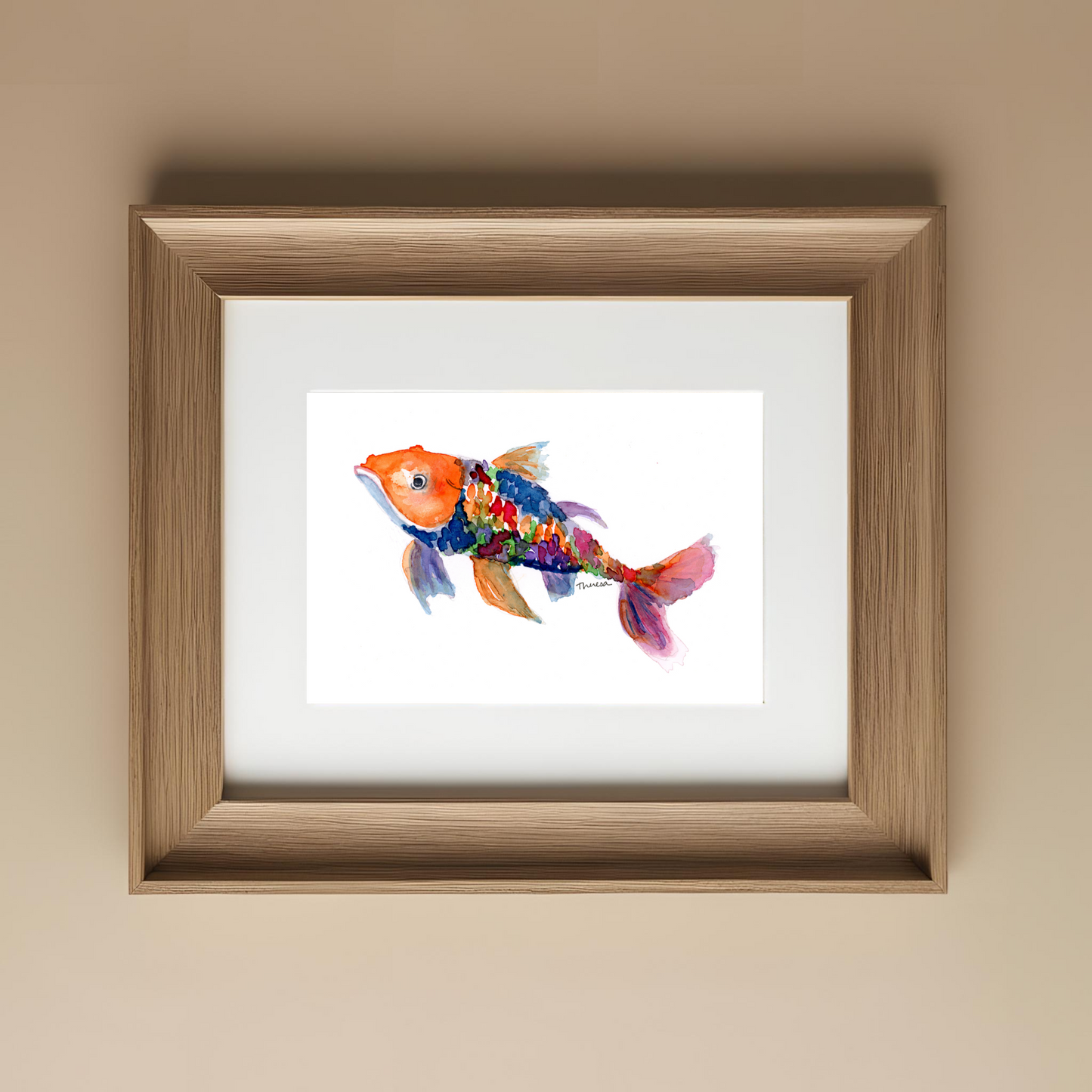 Goldfish Print