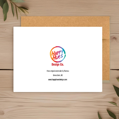 Red Panda Notecard