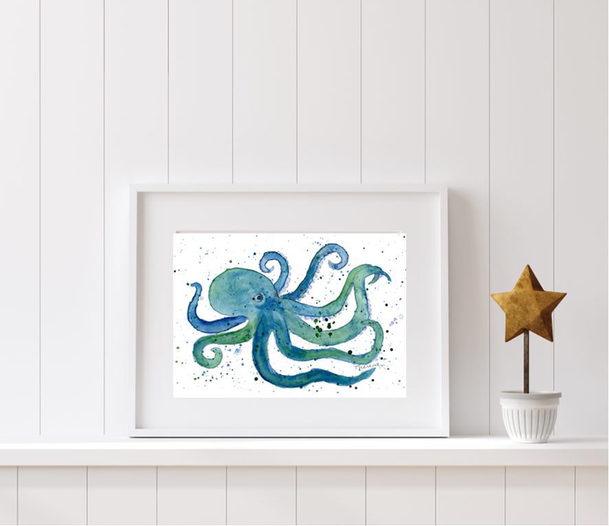 Octopus Print