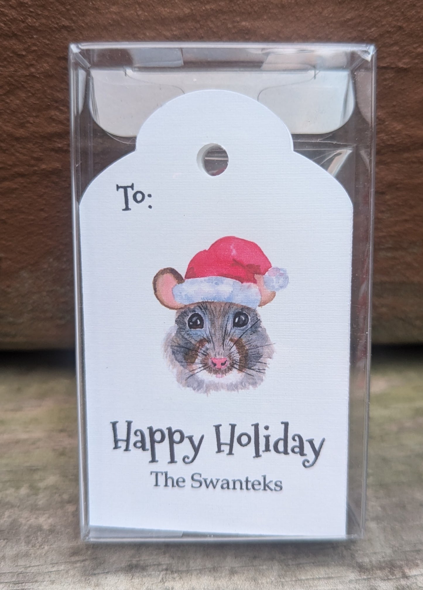 Holiday Mouse Gift Tags