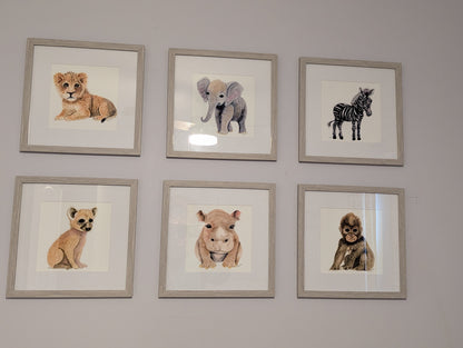 Lion cub Print