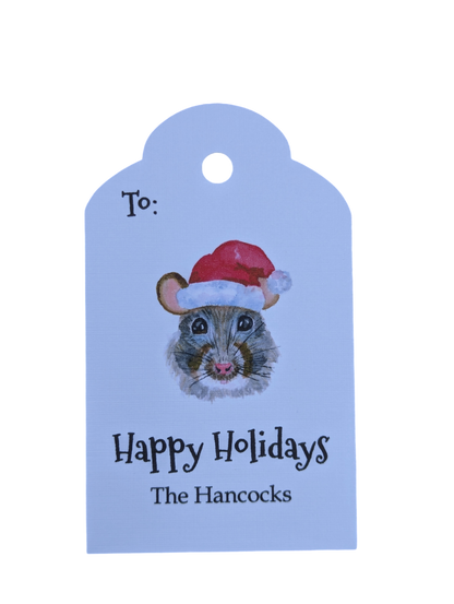 Holiday Mouse Gift Tags