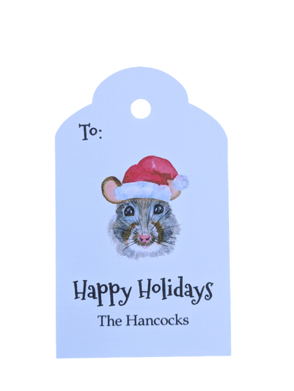 Holiday Mouse Gift Tags