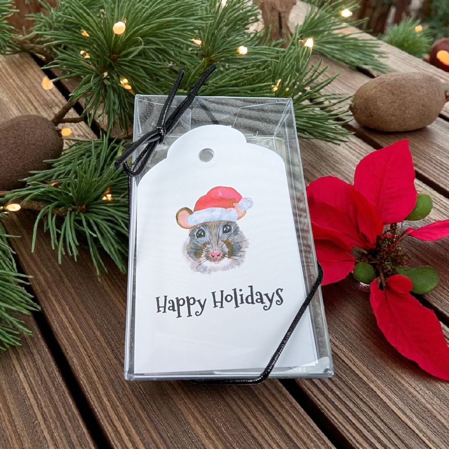 Christmas Mouse Gift Tags