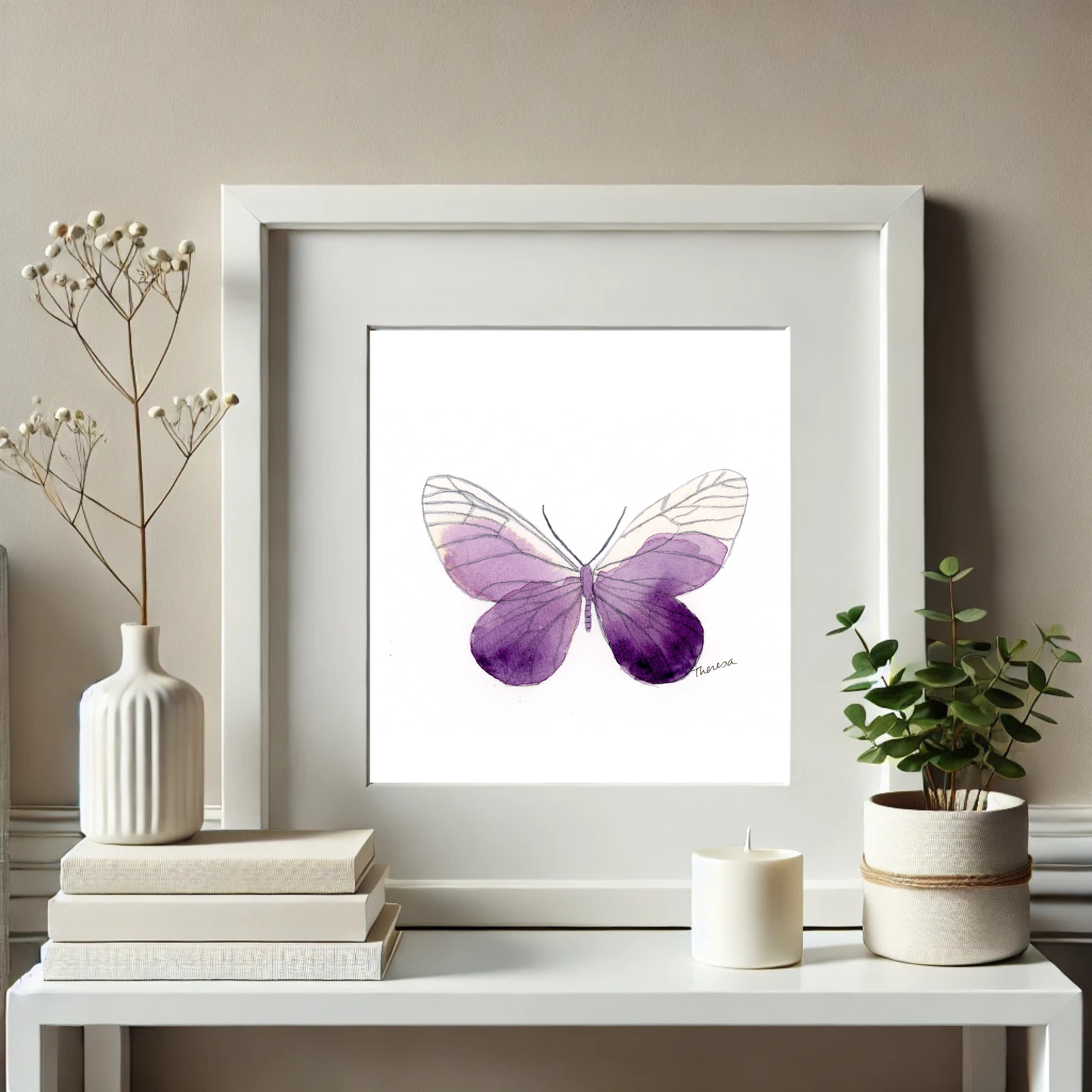 Butterfly Purple