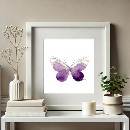 Butterfly Purple